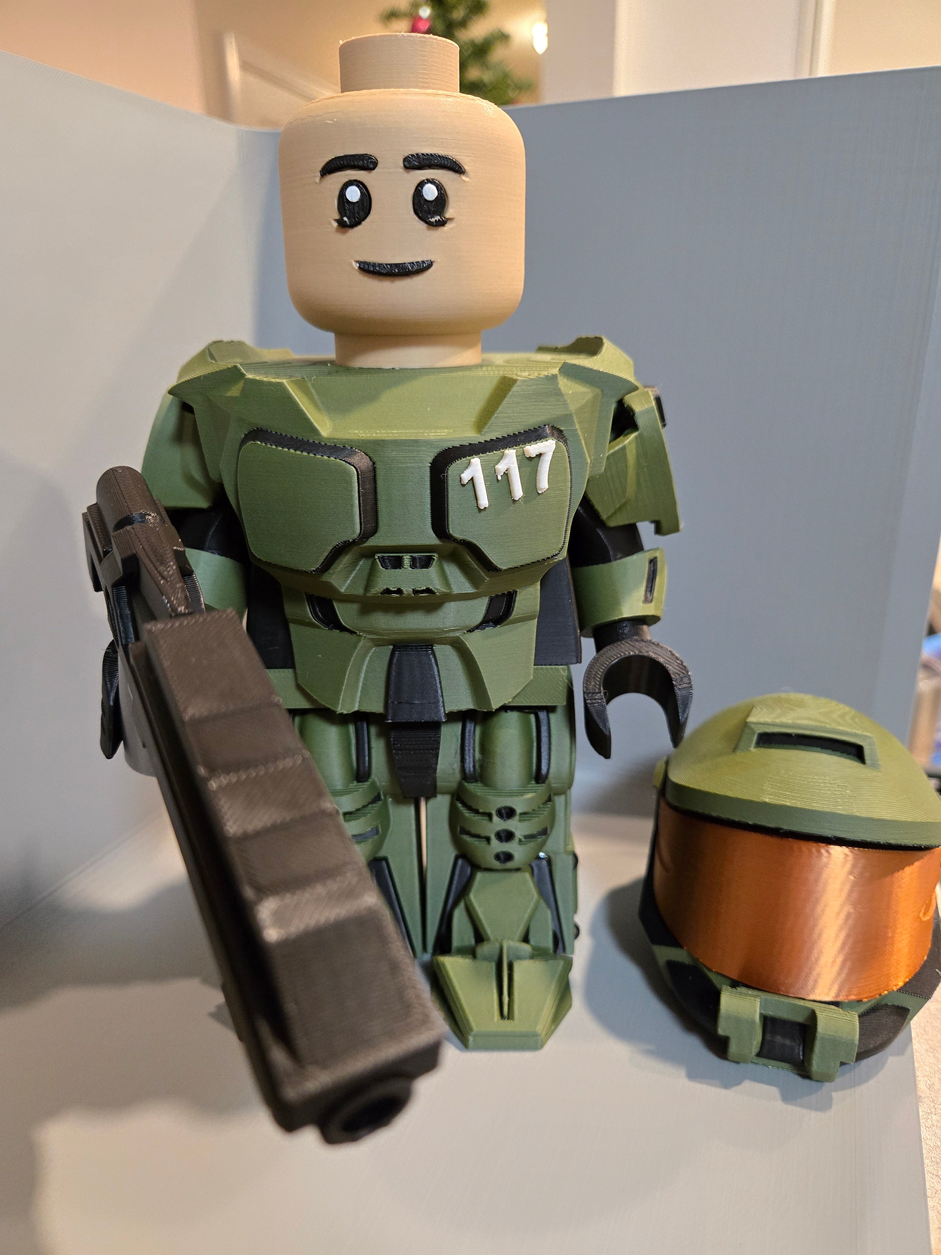 Brickfigure Master Chief
